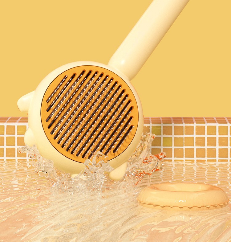 PawRoll Pet Magic Comb — Self-Cleaning Hair Removal Brush for Cats & Dogs