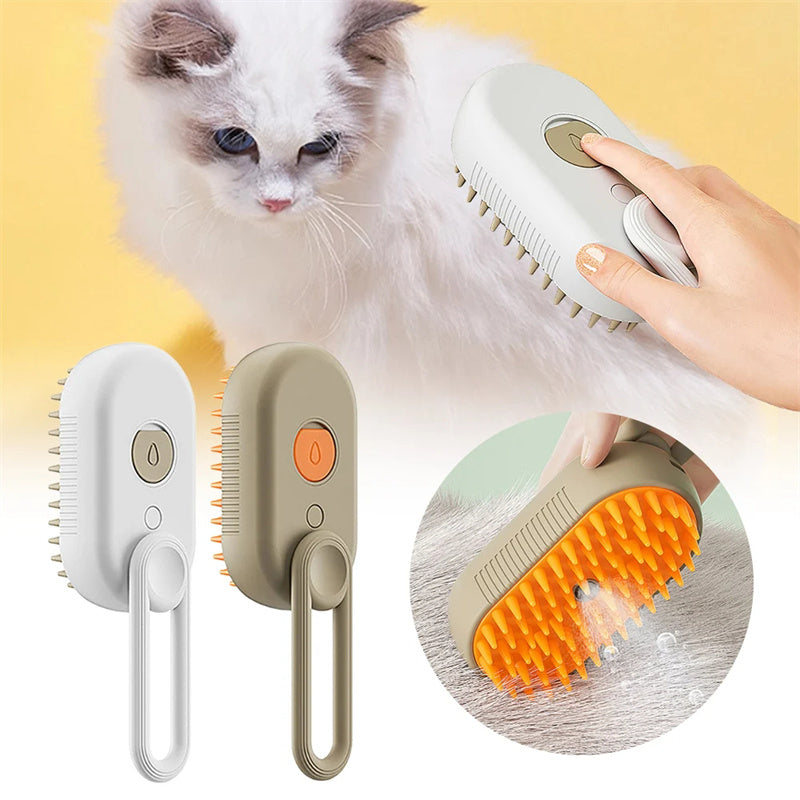PawRoll Steam Grooming Brush