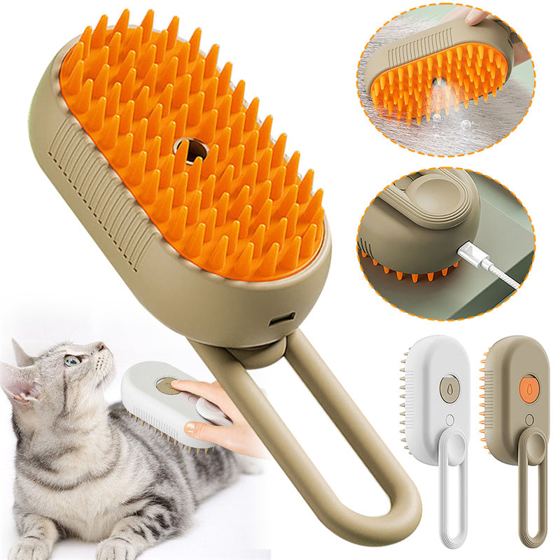 PawRoll Steam Grooming Brush