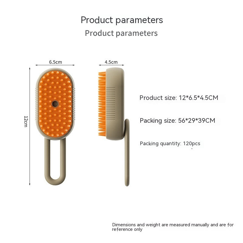 PawRoll Steam Grooming Brush