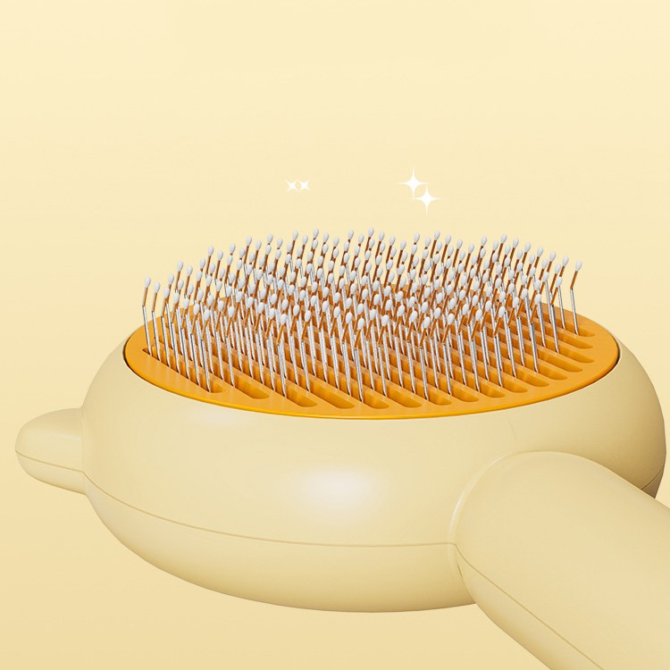 PawRoll Pet Magic Comb — Self-Cleaning Hair Removal Brush for Cats & Dogs